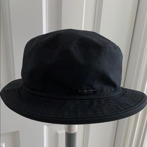 Burberry Vintage Cotton Blend Bucket Hat